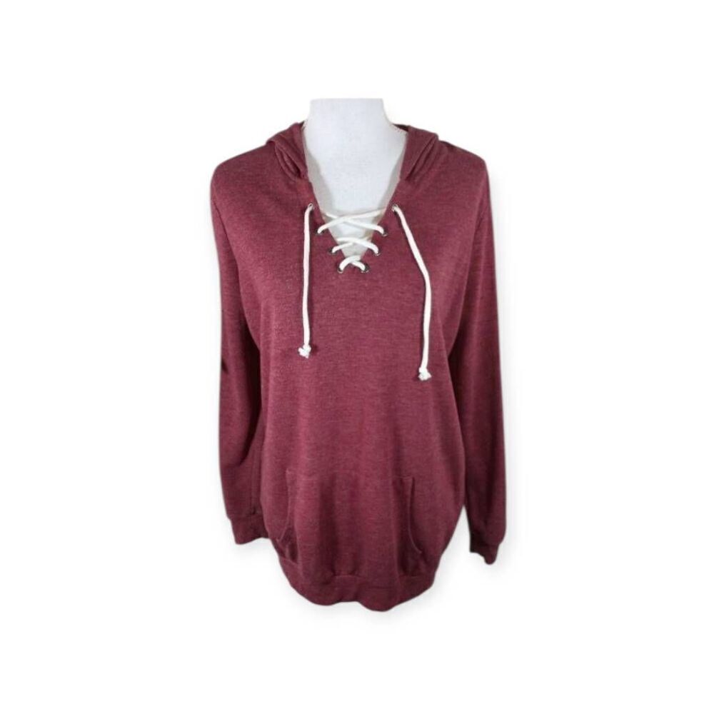 COTTON ON BRICK HOODIE SZ.XS EUC